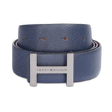 Tommy Hilfiger Men Navy+Tan Leather Goodrich Reversible Belt M 90Cm
