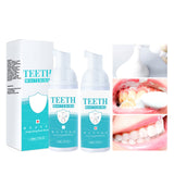 2PCs Teeth Whitening Mousse Foam Refreshing Breath Deep Cleaning Toothpaste,Fresh Breath,Ultra-fine Mousse Whitening Toothpaste 