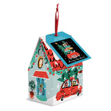 Galison Christmas Car 130-Piece Puzzle Ornament - Mini Puzzle Measures 6 x 8.25- Festive Holiday Puzzle Packaged in Ornament