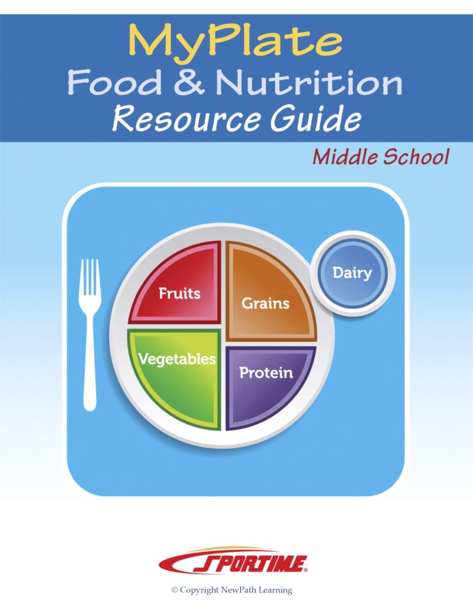 Sportime Myplate Nutrition Student Learning Guides, Grades 1 To 4, Set Of 10