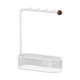 HEAVENGLOW Calligrapghy Brush Holder Decor Chinese Brush Hanger for Office Home Bedroom White