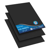 Mega Format Expanded PVC Plastic Sheets - 5 X 7 Rigid Black Sheet for Crafts, Signage, & Displays - Sintra, Celtec PVC Board - W