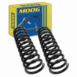 Front Coil Spring Set compatible with Chevrolet Nova 5.0L 5.7L 6.5L V8 1969-1974
