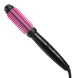 REVLON Silicone Bristle Heated Hair Styling Brush | Fast, Long Lasting Volume for Easy Styling | 1 Barrel for Full Body and Smoo