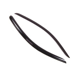 TuningPros Outside Mount Window Vent Visors Rain Guards Compatible with Ford Mustang 2005-2014 | Side Window Wind Deflectors Rai