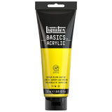 Liquitex BASICS Acrylic Paint, 250ml (8.5oz) Tube, Cadmium Yellow Light Hue