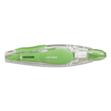 Universal Retractable Pen Style Correction Tape, Transparent Gray/Red Applicator, 0.2 x 236, 4/Pack