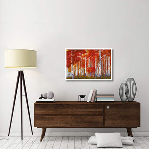 Bosco Di Betulle-Paper Art-38,,X26,,