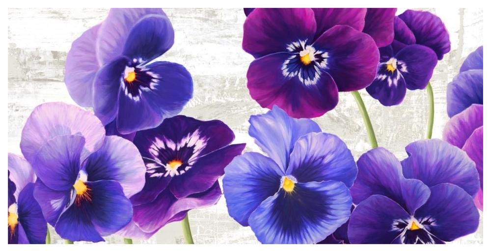 Dance Of Pansies-Paper Art-62,,X32,,
