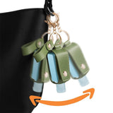Calandis 30Ml Empty Bottle Refillable Hands Sanitizer Keychain Holder Pouch Beige | Key Chains Rings & Cases | I2