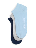 Jack & Jones Men Multicolor Ankle Length Socks (Pack Of 3)