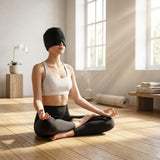 Headache And Migraine Relief Hat, Hot And Cold Therapy Gel Cap, Sleep Mask, Ice Head Wrap For Tension, Puffy Eyes, And Stress Re