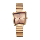Fastrack Vyb 6.0 Striker Quartz Rose Gold Shaped Dial Women'S Watch | Stainless Steel Strap Material | Watches For Women Analog 