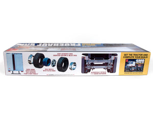 Amt Fruehauf 40 Semi Trailer (Miller Beer) 1:25 Scale Model Kit