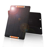 2pcs USB Solar Panel 6W 5V Monocrystalline Mini Solar Panels with USB 2.0 Port,Waterproof IP67 Lightweight Backpack Solar Charge
