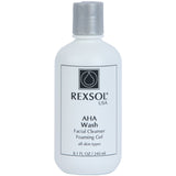 REXSOL AHA Wash Facial Cleanser Foaming Gel | With Vitamin E, Arnica extract, Ginsing Extract, St. Johns Wort extract | Promote
