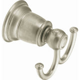 Moen YB5403BN Kingsley Double Robe Hook, Brushed Nickel