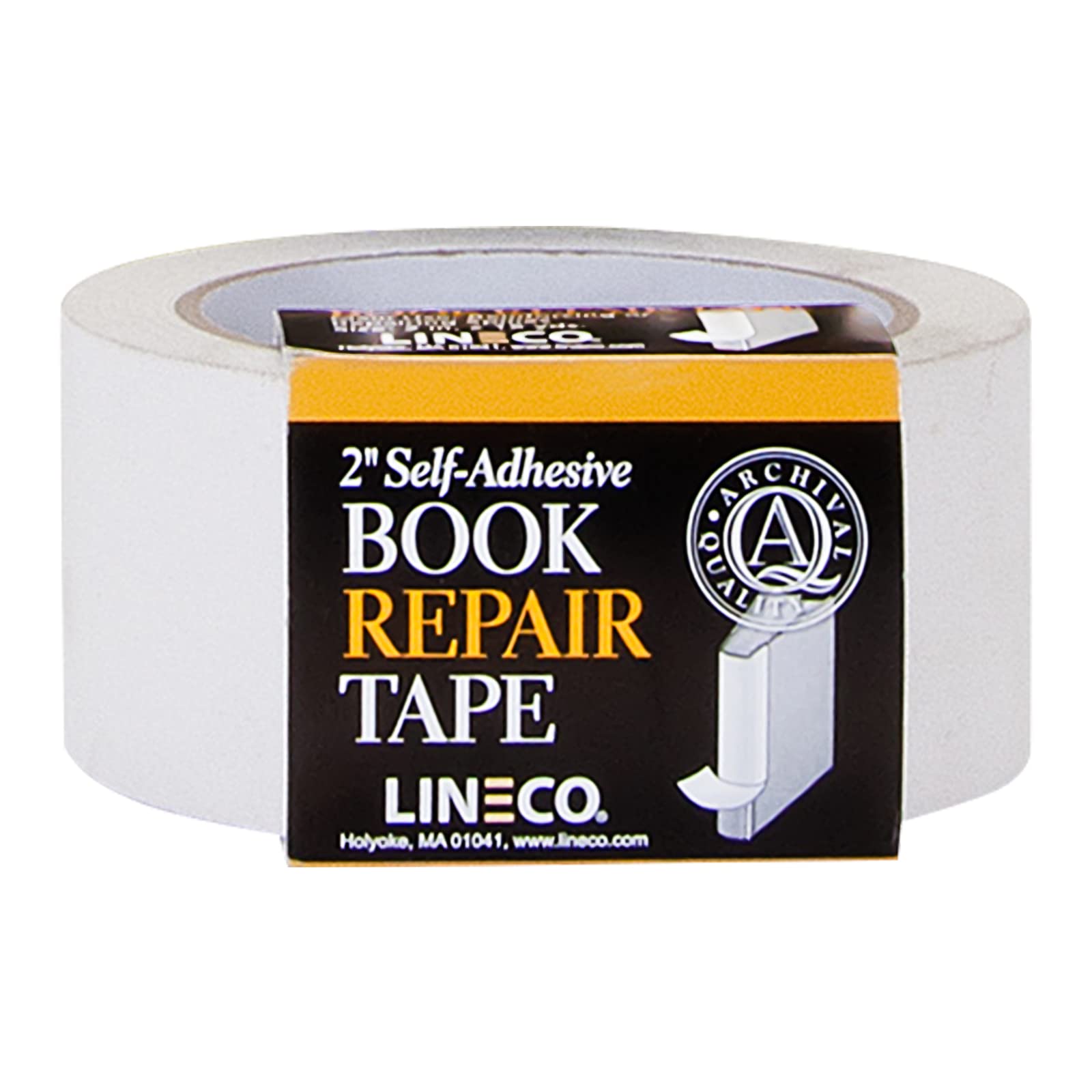Book Repair Tape- 2 Inch Wide Self Adhesive White
