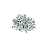 Leviton 88400PRT 5/16in. Long 632 20 Pc. Thread Oval Head Milled Slot Replacement Wallplate Screw, White