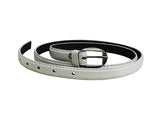 Pinkit GirlS White Pu Leather Belt (Size 26 Inches To 34 Inches)