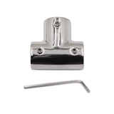 SHENGHUISS Boat Hand Rail Fitting Marine Grade 316 Stainless Steel Polished Pipe Connector with L Shape Hex Key 7/8 inch 90 Tee 