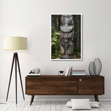 Tlingit Totem Pole, Sitka National Historical Park, Alaska-Paper Art-34,,X50,,