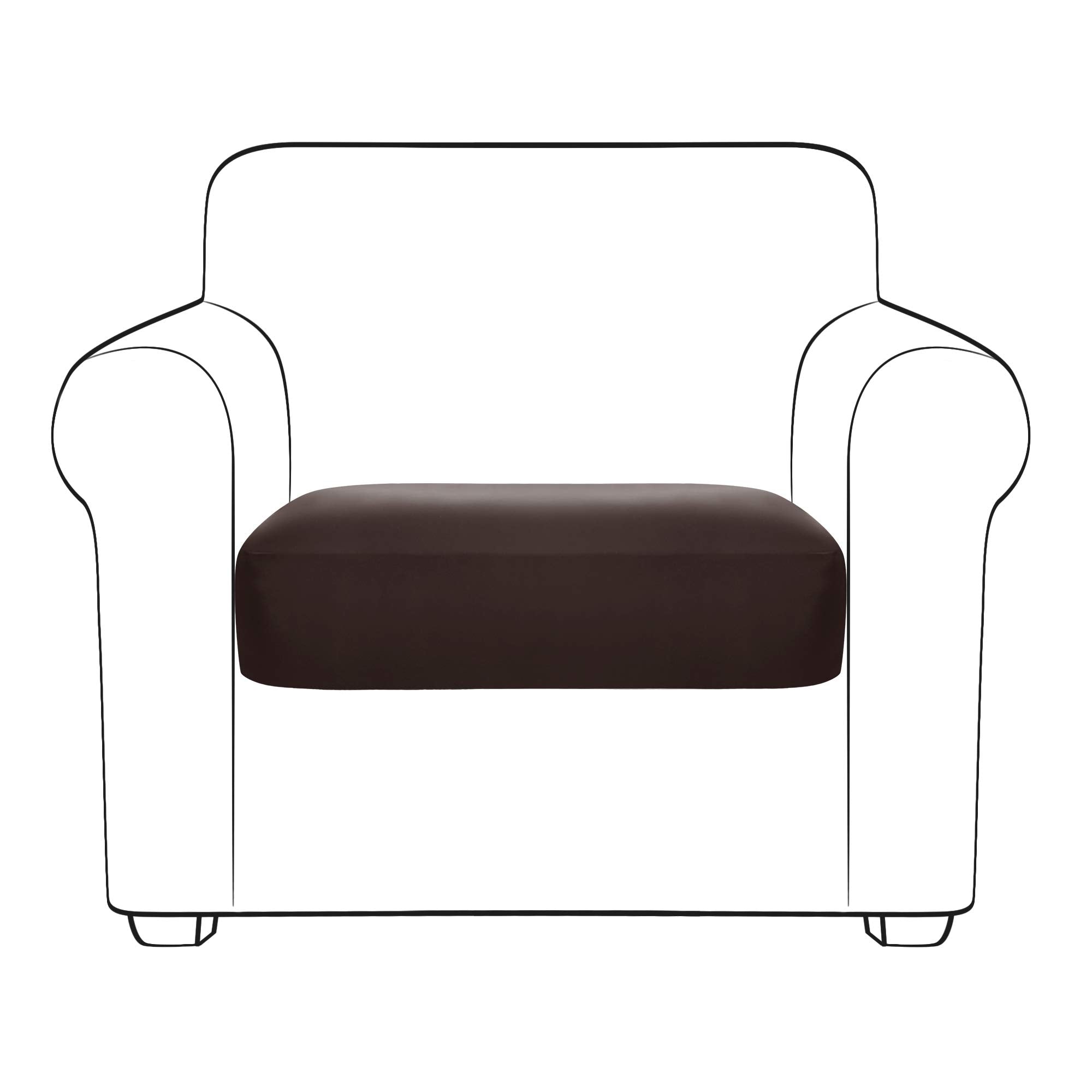Yates Home PU Leather Couch Sofa Cushion Slipcover Water-Proof Elastic Chair RV Seat Covers Loveseat Sofa Furniture Protector Sl