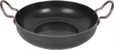 Traditional Cooking Excellence: HeavyDuty Iron Deep Kadhai 8 Inch (19 cm Diameter) 1.2 L Capacity