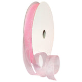 Morex Ribbon 91803/100-020 Organdy Nylon Ribbon, 5/8-Inch by 100-Yard, Blush Pink
