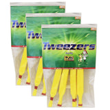 Fun Science FI-T07-3 Plastic Tweezers, 4 Per Pack, 3 Packs