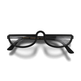 LONDON MOLE Brainy reading glasses | Cool half moon shaped readers | Mens Womens Unisex | Spring hinges