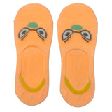 Oras Truly Invisible No Show Socks, NonSlip, Low Cut, 4 Pairs (Free Size)