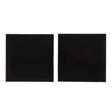 Sorbothane Vibration Isolation Square Pad, 4x4, 2 Pack (30 Duro, 0.375 Thick)