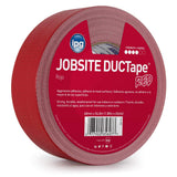 IPG JobSite DUCTape, Colored Duct Tape, 1.88 x 60 yd, Red (Single Roll)