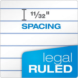 Tops 63379 Double Docket Writing Pad, 8 1/2 X 11 3/4, Legal/Wide, White, 100 Sheets