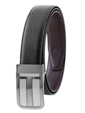 Zevora Men Black Reversible Leather Belt Cb3Zliz