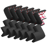 12 Pack Soft Corner Protector Baby Proofing Edge and Corner Guards, Safety Pre-Taped Rubber Foam Furniture Bumper for Fireplace,