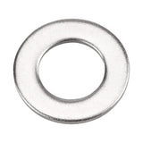 M10 (10.6mm ID x 19.8mm OD) Stainless Steel Flat Washers (50 pcs), 304 Stainless Steel 18/8 Metal Washers for Screws and Bolts, 