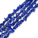 Genuine Lapis Lazuli Chips Gemstone Beads 5-8mm Irregular Shaped Crystal Chip Stone Loose Bead for Jewelry Making 1 Strand 32