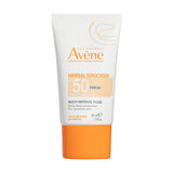 Avne Mineral Sunscreen Multi-Defense Fluid Tinted SPF 50+, Clean Formula Sunscreen for Sensitive Skin, Reef Friendly, Natural Ti