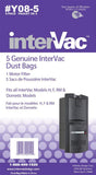 Intervac 5pack Dust Bags and Exhaust Filter Y085