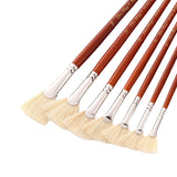 Enakshi 7 Pieces Paint Brush Pen Set Wood Handle Body Paint Tools for Supplies | Crafts | Art Supplies | Painting Supplies | Art