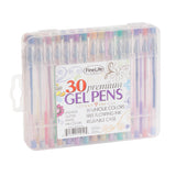 30 Piece Premium Gel Pens with Free Flowing Ink | Unique Colors
