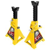 Jack Boss Car Jack Stands 3 Ton (6,000 LBs) Capacity, Extra Reinforced Double Locking Car Lifting Stand Adjustable Jack Stand, F