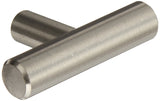 Laurey 87013 Plated Steel Melrose TBar Knob, 2Inch