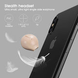 SZHTFX Invisible Earbuds Sleep Bluetooth Earbuds Mini Tiny Discreet Hidden Headphones for Work, Small Ear Canals - Single Earbud