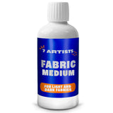 7 Artists Fabric Medium 8.45 fl oz - Textile Medium for Acrylic Paint | Acrylic Additive, Extender | Transform Acryl into Washab