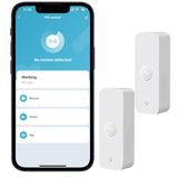 WiFi PIR Motion Sensor, Wireless Motion Detector, Alexa Motion Sensor Alert, Smart Home Presence Sensor Compatible with Alexa, E