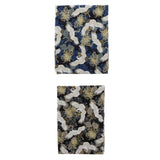 ATORSE 1 Meter Bronzing Crane & Floral Fabric for Sewing 59 Crafts