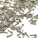 Tiny Wooden Nails for DIY Craft Projects, Antique Drawer Repairing, Mini Boxes Decorative Accessories[Set of 200pcs] (1 6mm, Si